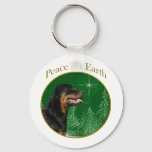Rottweiler Peace Schlüsselanhänger