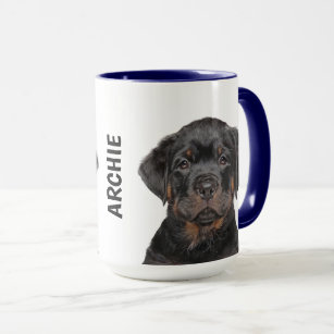 Rottweiler Personalisierte Mug Tasse