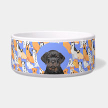 Rottweiler Personalisiertes Foto & Name Hundeschal