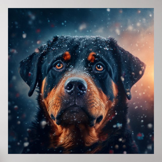 Rottweiler Poster (Vorne)