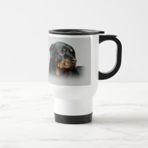 Rottweiler Reise-Tasse Reisebecher