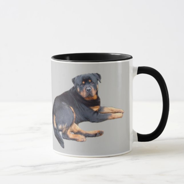 Rottweiler Reise-Tasse Tasse (Rechts)