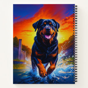 Rottweiler Rottie Dog Notizbuch