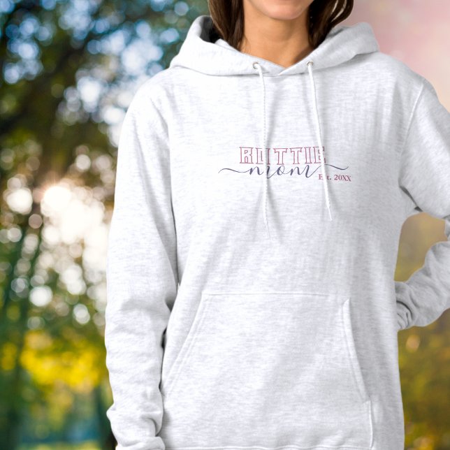 Rottweiler Rottie Mama mit Jahr Hoodie (Von Creator hochgeladen)