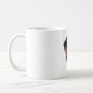 Rottweiler Royalty Pawsiely Adorable Rottie Cha Kaffeetasse