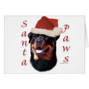 Rottweiler Santa Paws