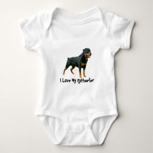 Rottweiler Säuglings-Strampler Baby Strampler
