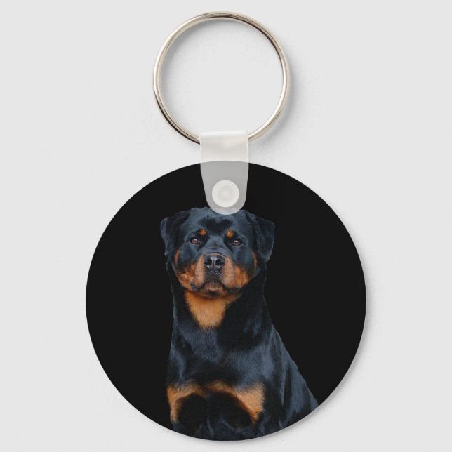 Rottweiler Schlüsselanhänger (Vorderseite)