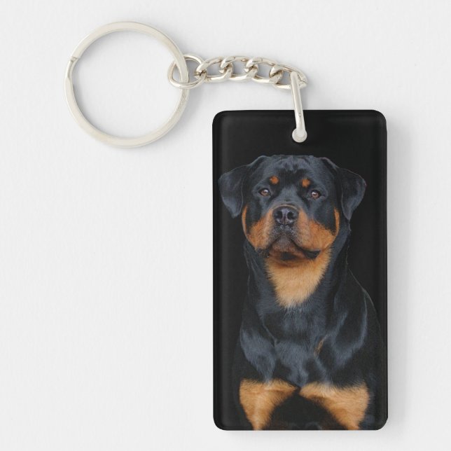 Rottweiler Schlüsselanhänger (Vorderseite)