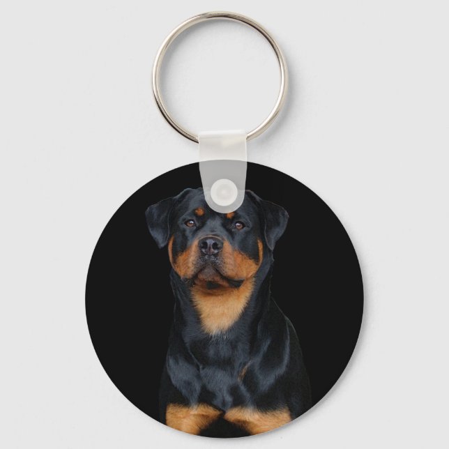 Rottweiler Schlüsselanhänger (Vorderseite)