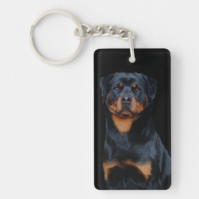 Rottweiler  schlüsselanhänger (Vorderseite)