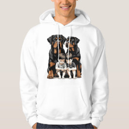 Rottweiler, Schutzbegleitendes Familienhaustier Hoodie