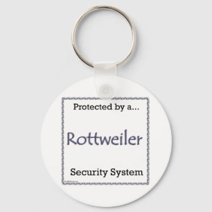 Rottweiler Sicherheits-Systems-Schlüsselanhänger Schlüsselanhänger