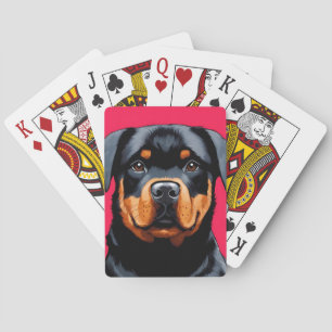 Rottweiler Spielkarten