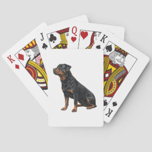 Rottweiler Spielkarten