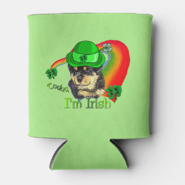 Rottweiler St Patricks Day Dosenkühler