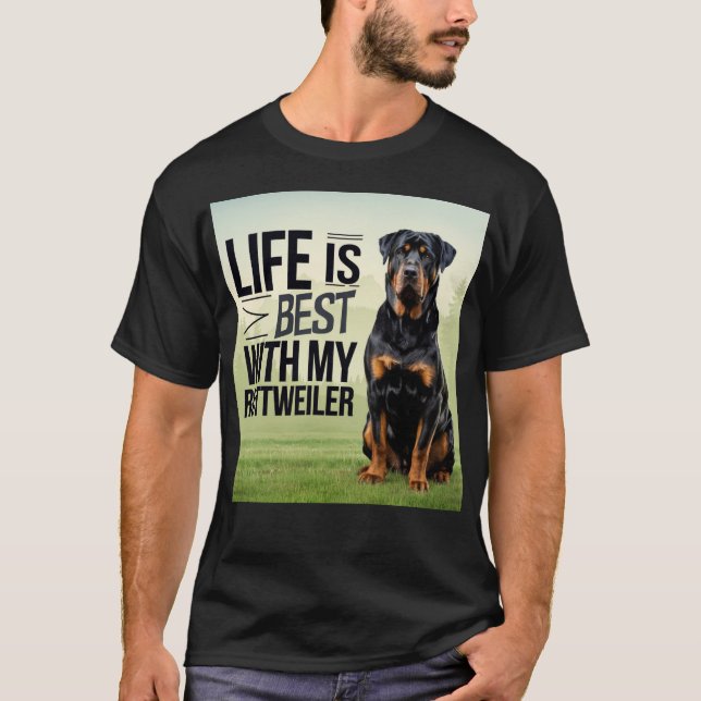 Rottweiler T-Shirt (Vorderseite)
