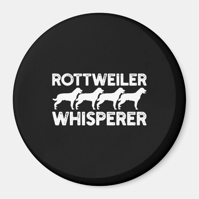 Rottweiler T - Shirt Magnet (Vorne)