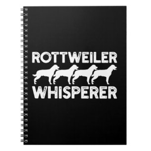 Rottweiler T - Shirt Notizblock