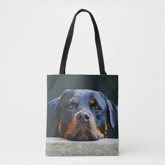 Rottweiler Tasche (Vorderseite)