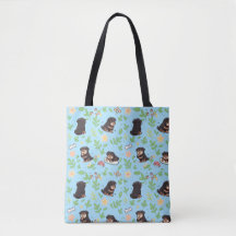 Rottweiler-Tasche Cute Frühlingsblumen Kawaii