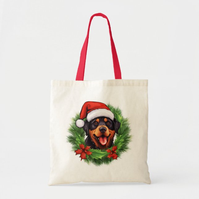 Rottweiler Tote Bag Tragetasche (Vorne)