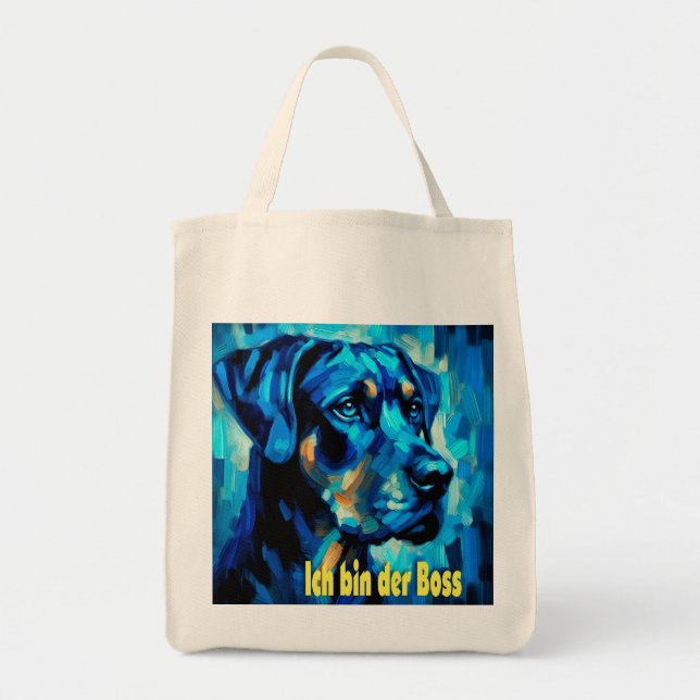 Rottweiler Tragetasche (Vorne)