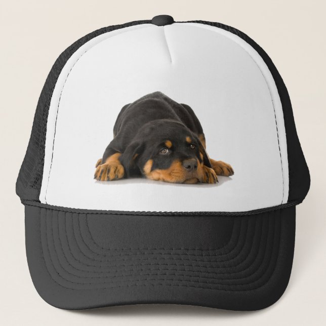 Rottweiler Truckerkappe (Vorderseite)
