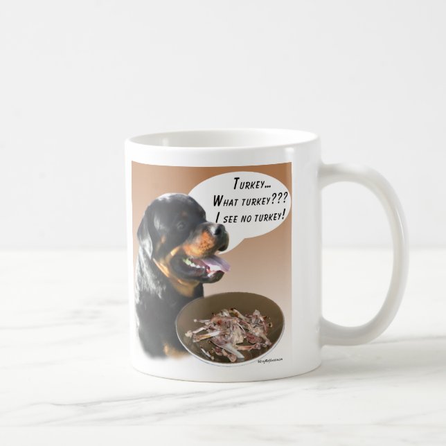 Rottweiler Türkei Kaffeetasse (Rechts)