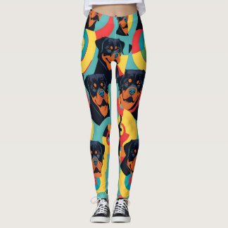 ROTTWEILER UND PLATTEN 1 LEGGINGS