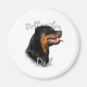 Rottweiler Vater 2 Magnet