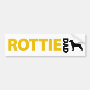 Rottweiler Vater Autoaufkleber