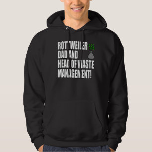 Rottweiler Vater Funny Hoodie