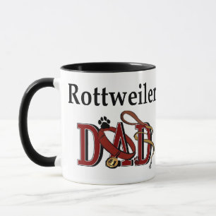 Rottweiler Vater Geschenke Tasse