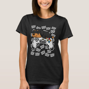 Rottweiler Video Game Noob Oof Kids Boys Girls T-Shirt