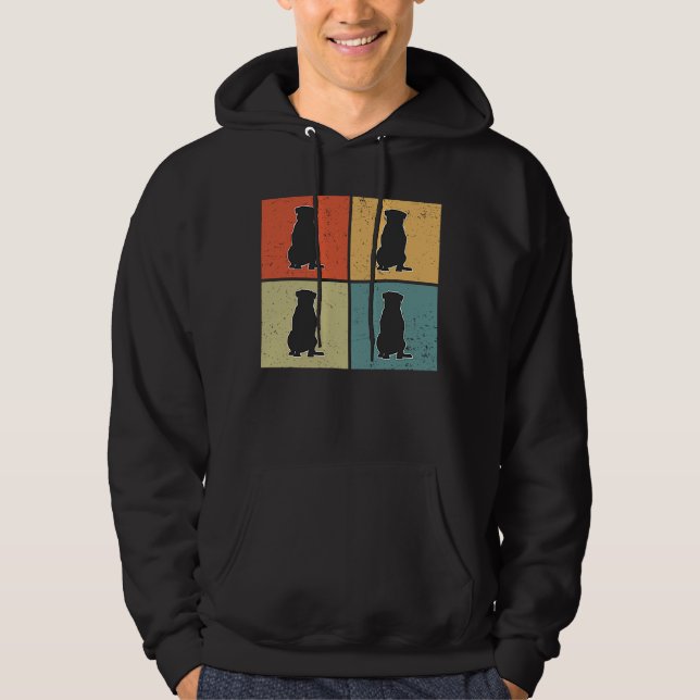 Rottweiler Vintage  3 Hoodie (Vorderseite)