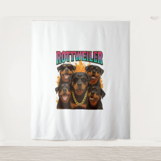 Rottweiler Wandteppich
