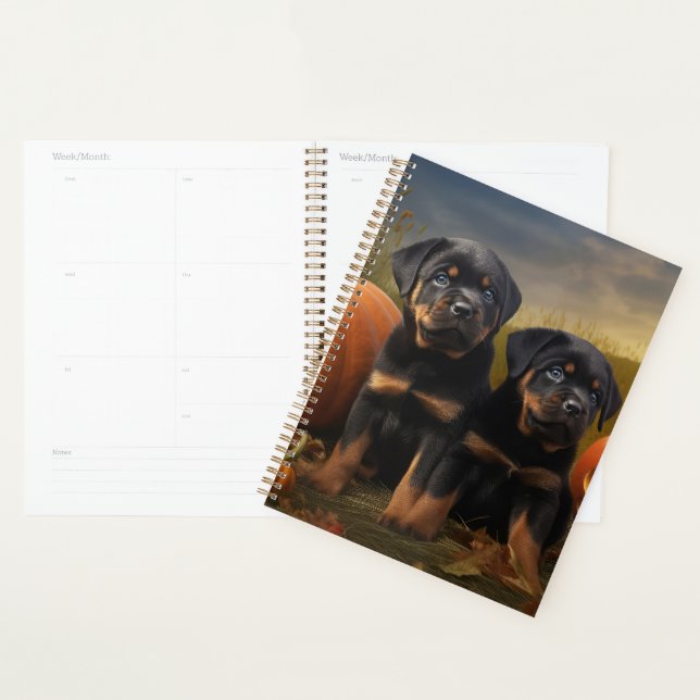 Rottweiler Welpe Herbst Delight Pumpen Planer (Anzeige)