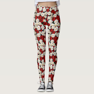 RotundWeißeRosen Leggings