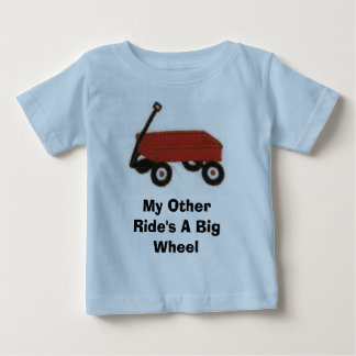 Rotwagen, mein anderer Wagen ist ein Riesenrad Baby T-shirt