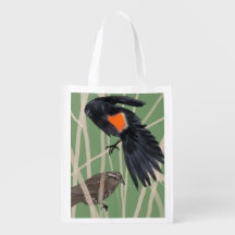 Rotwein Blackbird Wiederverwendbare Lebensmittelta