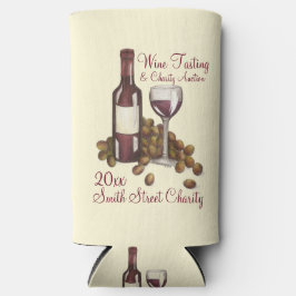 Rotwein Glas Flasche Weintrauben Weinbaubetrieb Selters Dosenkühler