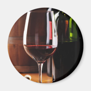 Rotwein Magnet