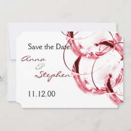 Rotwein Save The Date