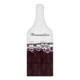 Rotwein Schneidebrett