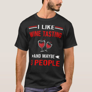 Rotwein-Verkostung mit 3 Personen T-Shirt