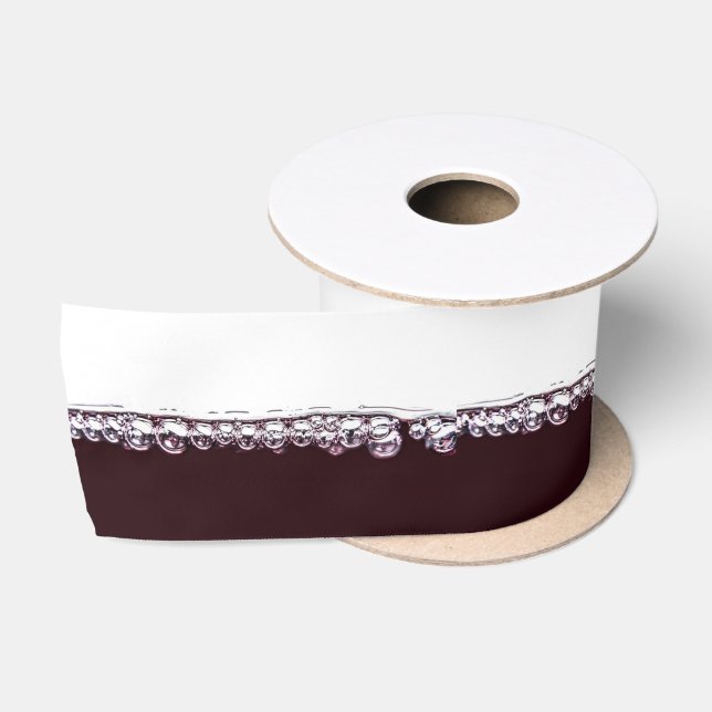 Rotweinband Satinband (Spule)