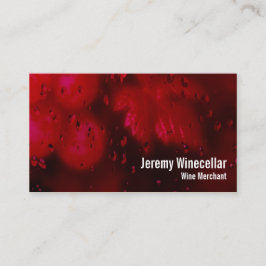 Rotweinweinberg Visitenkarte