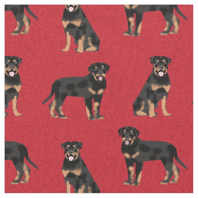 Rotweishund Stoff (Nahaufnahme)