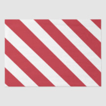 Rotweiße Diagonalstreifen